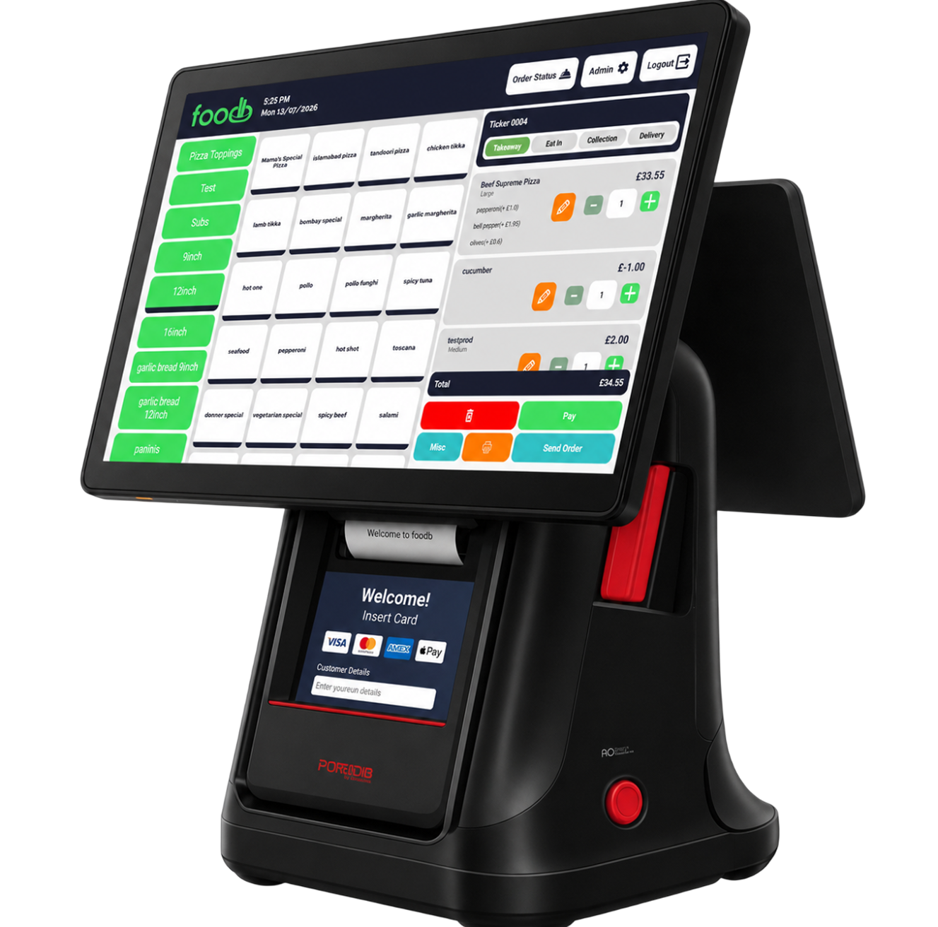 FoodB EPOS system