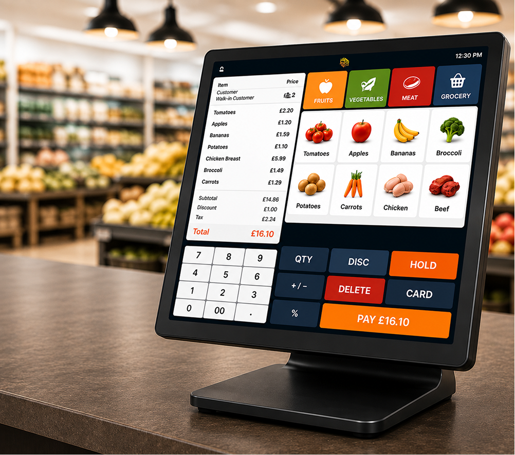 Smart retail EPOS features for efficient business operations
