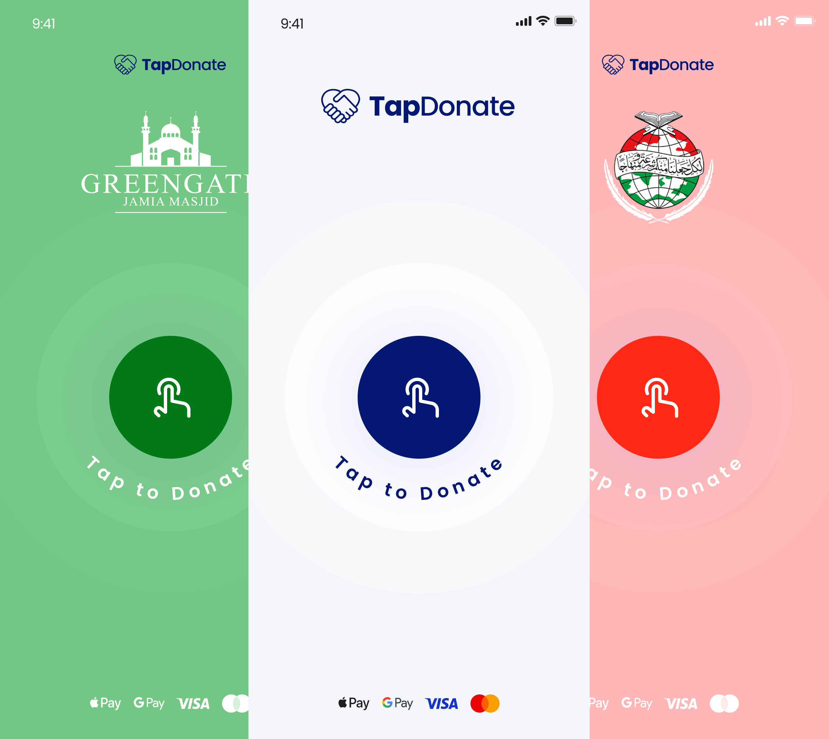 Donation platform branding and content customisation tools