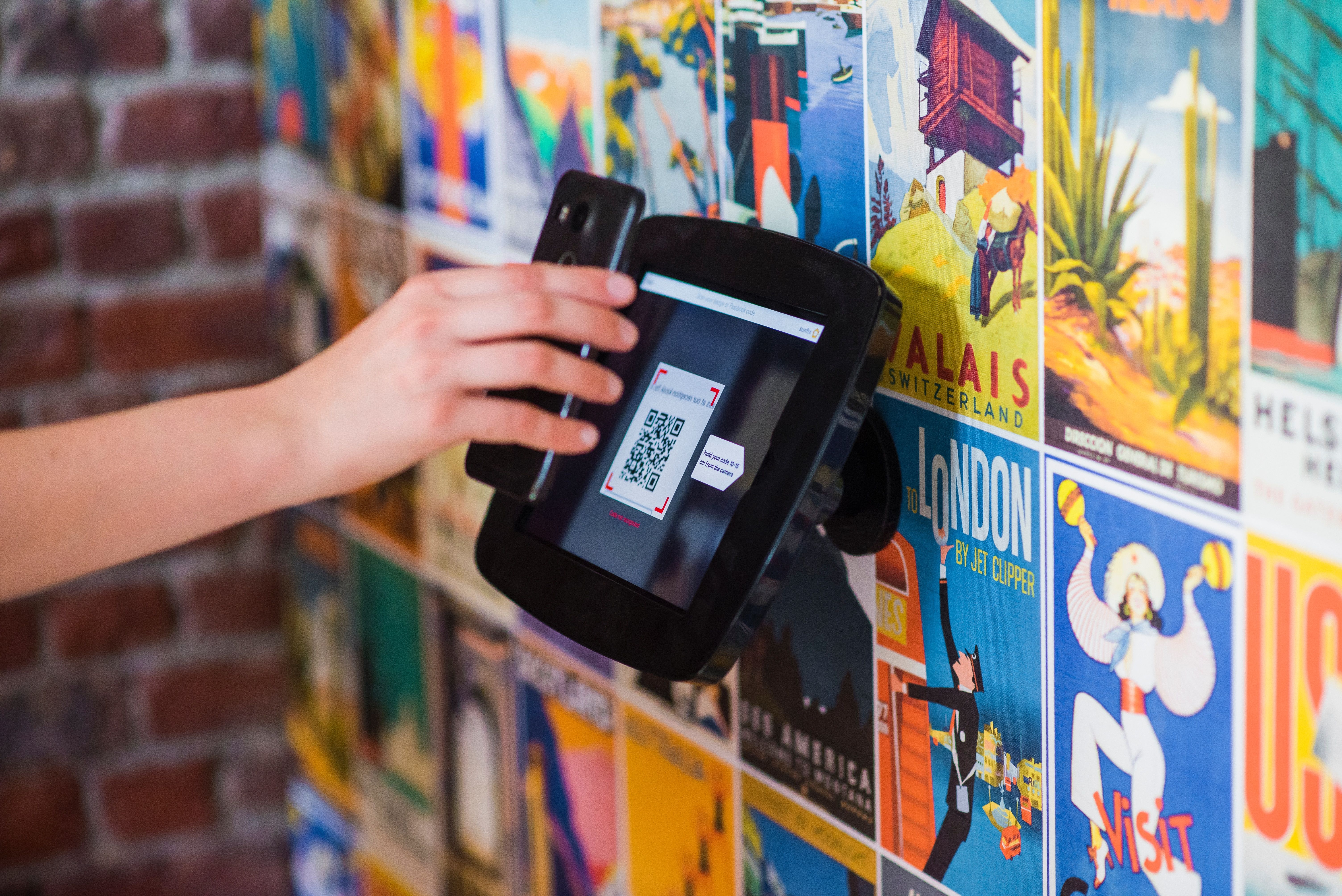 Contactless donations for charities