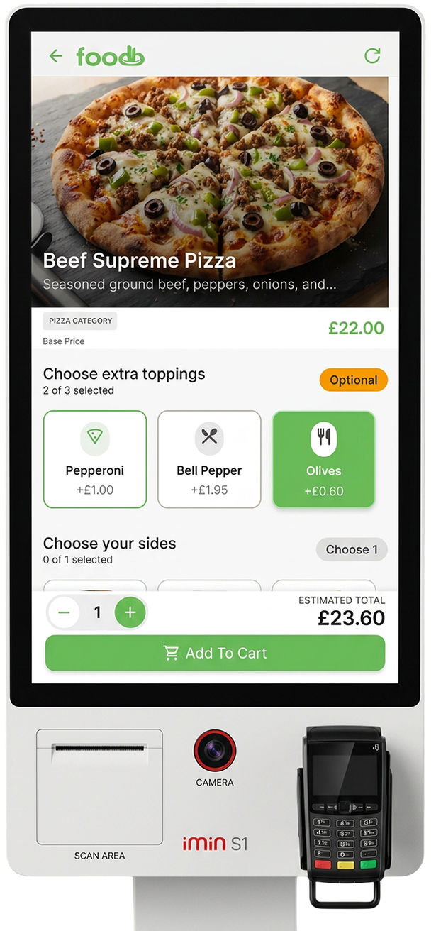 FoodB self-service kiosk